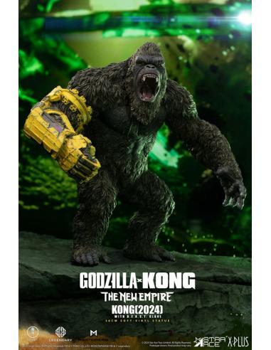 Godzilla vs. Kong: The New Empire Estatua Soft Vinyl Kong with B.E.A.S.T. Glove 30 cm