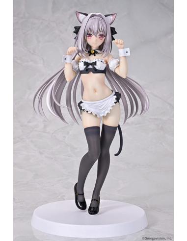 Tsuki ni Yorisou Otome no Sahou Estatua PVC 1/6 Luna Sakurakouji Cat Maid Ver. 26 cm