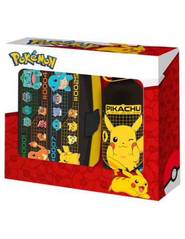 Sandwichera + cantimplora aluminio Pokemon 500ml