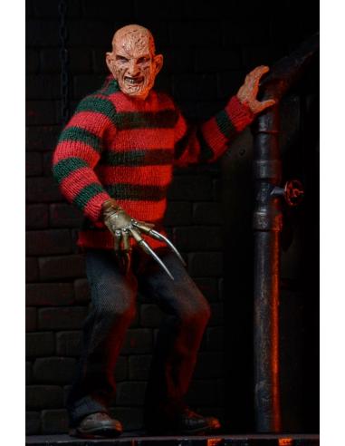 Pesadilla en Elm Street 3 Figura Clothed Freddy Krueger 20 cm