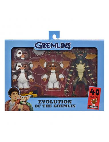 Gremlins Figuras Evolution of a Gremlin 40th Anniversary Box Set 18 cm
