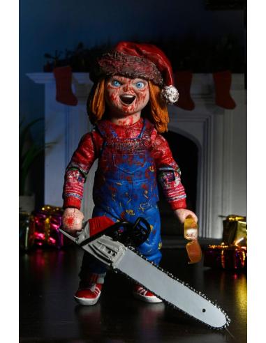 Chucky el muñeco diabólico Figura Ultimate Chucky (Holiday Edition) 18 cm