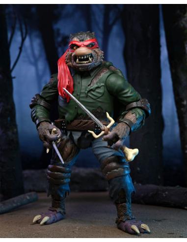 Universal Monsters x Teenage Mutant Ninja Turtles Figura Ultimate Raphael as The Wolfman 18 cm