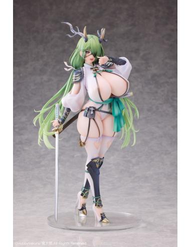 Original Character Estatua PVC 1/6 Dokuganryu-chan Illustrated by Mataro Deluxe Edition 30 cm