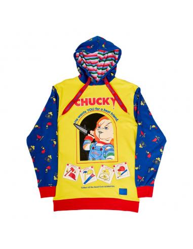 Chucky: el muñeco diabólico by Loungefly chaqueta con capucha Chucky talla L