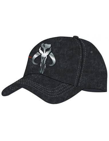 Star Wars The Mandalorian Gorra Béisbol Cap Silver Crest