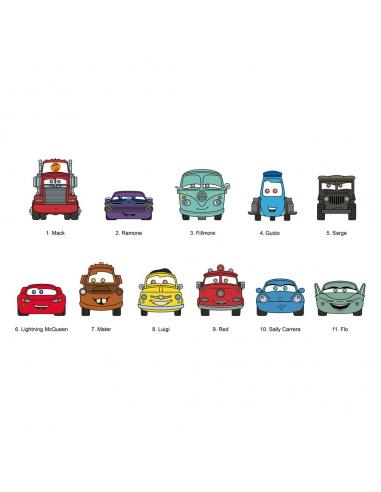 Cars Colgantes PVC 3D Series 1 Expositor (24)