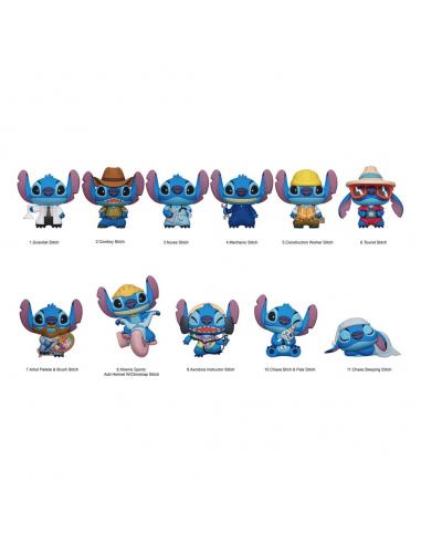 Lilo & Stitch Colgantes PVC 3D Series 6 Expositor (24)