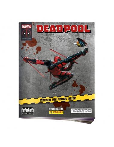 Deadpool Sticker & Trading Card Collection Álbum para Cromos *Edición Alemán*