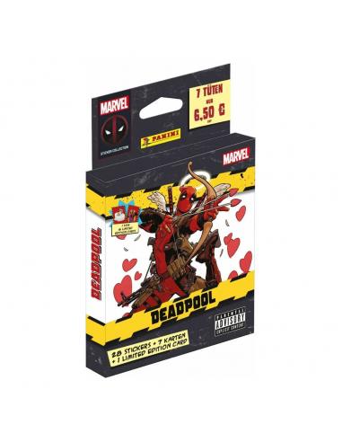 Deadpool Sticker & Trading Card Collection Eco-Blister *Edición Alemán*