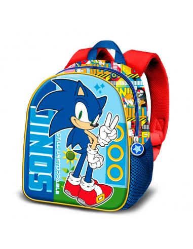 Mochila 3D Sonic The Hedgehog 31cm