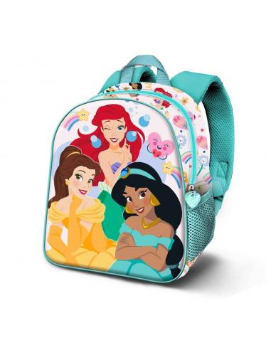 Mochila 3D Rainbows Princesas Disney 31cm