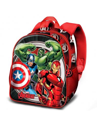 Mochila 3D Almighty Los Vengadores Avengers Marvel 31cm