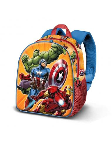 Mochila 3D Attack Los Vengadores Avengers Marvel 31cm