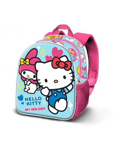 Mochila 3D Friendship Hello Kitty 31cm