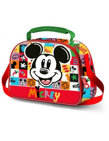 Bolsa portameriendas 3D Mood Mickey Disney