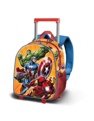 Trolley 3D Attack Los Vengadores Avengers Marvel 34cm
