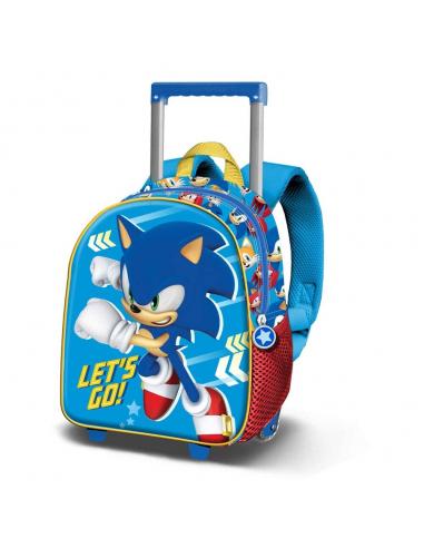 Trolley 3D Go Sonic The Hedgehog 34cm