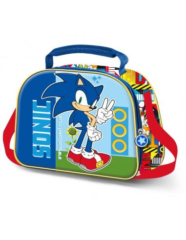 Bolsa portameriendas 3D Sonic The Hedgehog