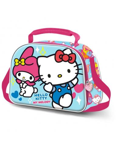 Bolsa portameriendas 3D Friendship Hello Kitty