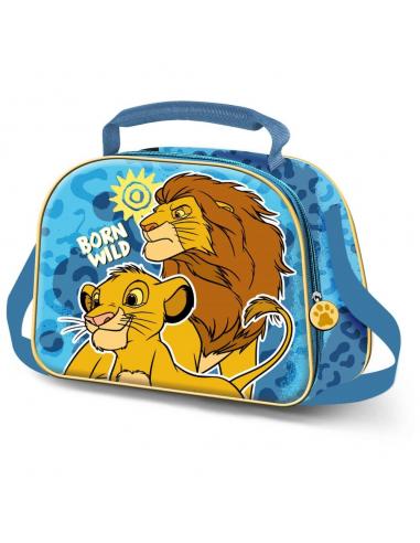 Bolsa portameriendas 3D Wild El Rey Leon Disney