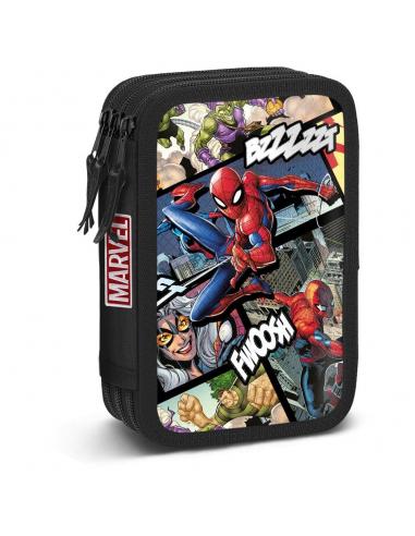Plumier Panels Spiderman Marvel triple