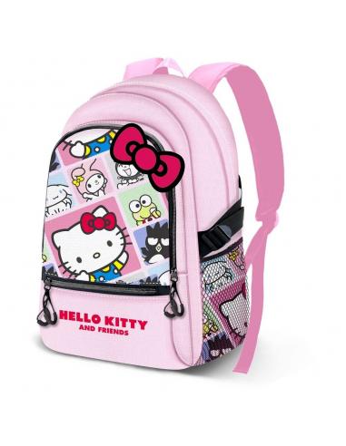 Mochila Panels Hello Kitty 44cm adaptable