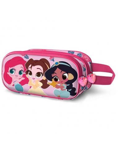 Portatodo 3D Flowers Princesas Disney doble