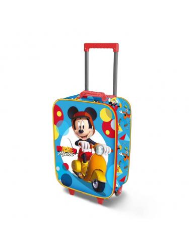 Maleta trolley 3D Scooter Mickey Disney 52cm
