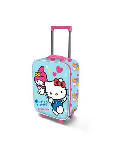 Maleta trolley 3D Playful Hello Kitty 52cm