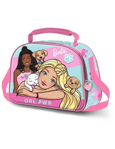 Bolsa portameriendas 3D Pets Barbie