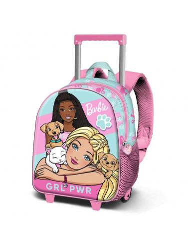 Trolley 3D Pets Barbie 34cm