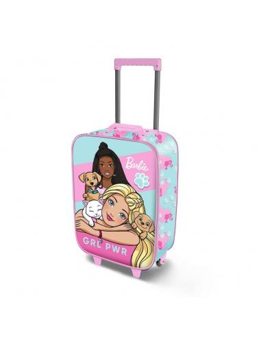 Maleta trolley 3D Pets Barbie 52cm