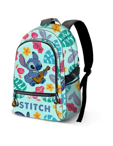 Mochila Guitar Stitch Disney 44cm adaptable