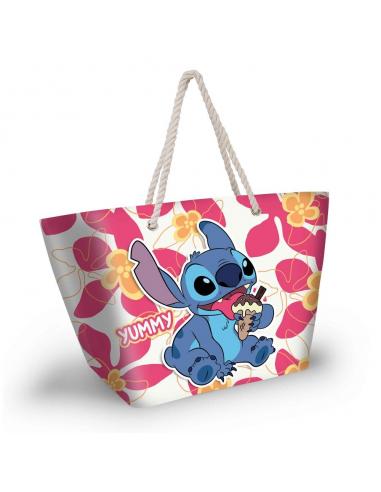 Bolsa playa Ice Cream Stitch Disney
