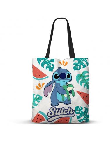 Bolsa shopping Frog Stitch Disney 40cm
