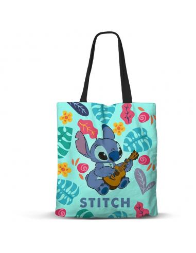Bolsa shopping Guitar Stitch Disney 40cm
