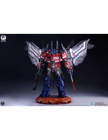Transformers Estatua Museum Scale Optimus Prime Jet Convoy Edition 87 cm
