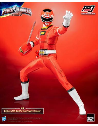 Power Rangers Turbo Figura FigZero 1/6 Red Turbo Power Ranger 30 cm