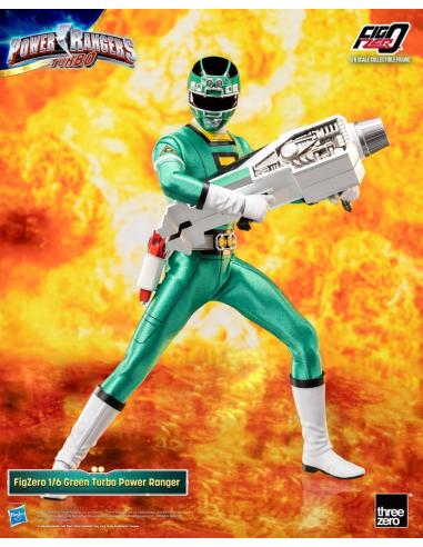 Power Rangers Turbo Figura FigZero 1/6 Green Turbo Power Ranger 30 cm