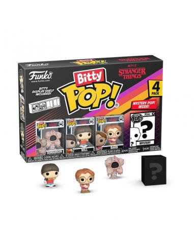 Stranger Things Pack de 4 Figuras Bitty POP! Vinyl Demogorgon 2,5 cm