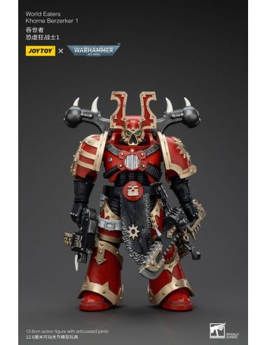 Warhammer 40k Figura 1/18 World Eaters Khorne Berzerker 1 13 cm