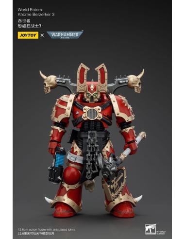 Warhammer 40k Figura 1/18 World Eaters Khorne Berzerker 3 13 cm