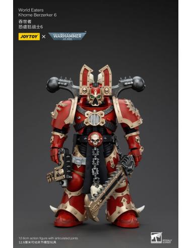 Warhammer 40k Figura 1/18 World Eaters Khorne Berzerker 6 13 cm