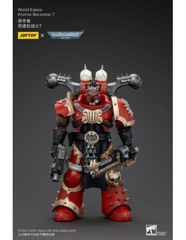 Warhammer 40k Figura 1/18 World Eaters Khorne Berzerker 7 13 cm