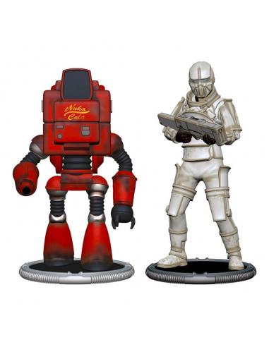 Fallout Pack de 2 Figuras Set B Nukatron & Synth 7 cm