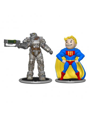 Fallout Pack de 2 Figuras Set C T-60 & Vault Boy (Power) 7 cm