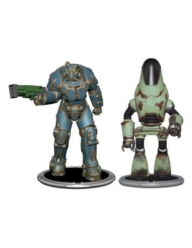Fallout Pack de 2 Figuras Set D X01 & Protectron 7 cm
