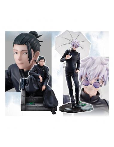 Jujutsu Kaisen Pack de 2 Estatuas Gals PVC Suguru Geto & Satoru Gojo Kosen Ver. (with gift)