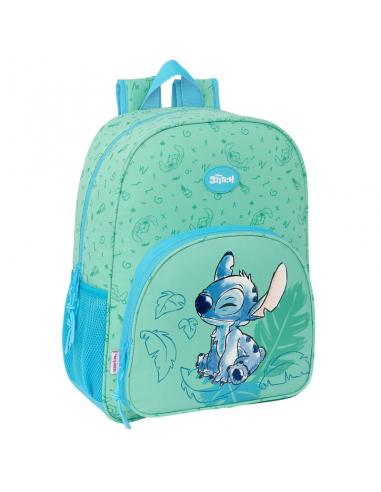 Mochila Adapt.Carro Stitch Aloha 33X14X42Cm